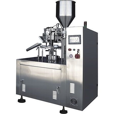 Semi-automatic tubo filling & sealing machine ( NF-60 )